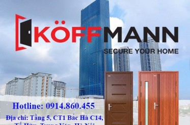 Cửa thép vân gỗ nhập khẩu Koffmann có gì đặc biệt?
