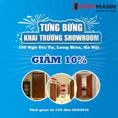 Tưng bừng khai trương showroom Ngô Gia Tự với nhiều khuyến mại khủng Tưng bừng khai trương showroom Ngô Gia Tự với nhiều khuyến mại khủng