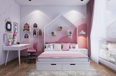 Bí quyết thiết kế phòng ngủ cho bé mang màu sắc hiện đại