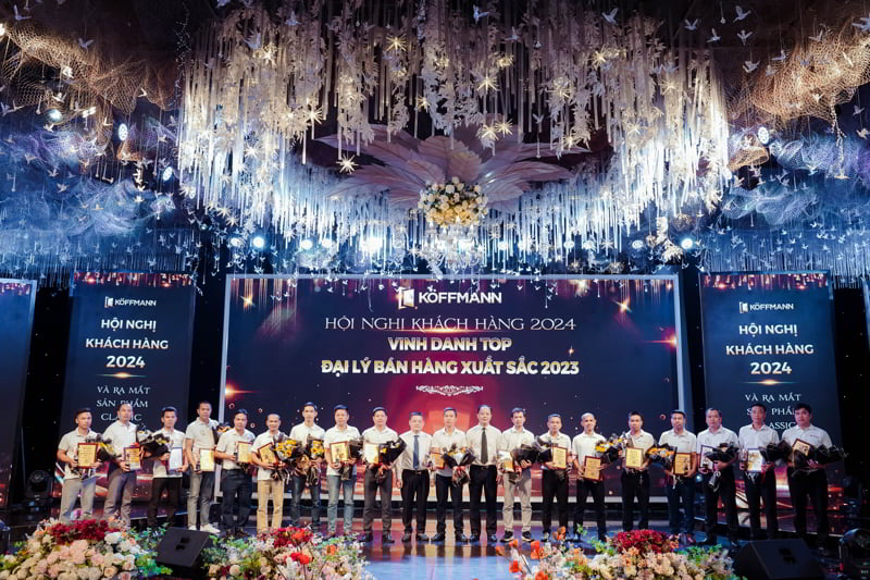 Koffmann Việt Nam vinh danh các đại lý bán hàng xuất sắc năm 2023