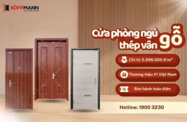 Bảng báo giá cửa phòng ngủ thép vân gỗ mới nhất Bảng báo giá cửa phòng ngủ thép vân gỗ mới nhất