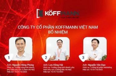 Công ty cổ phần Koffmann Việt nam bổ nhiệm cán bộ quản lý