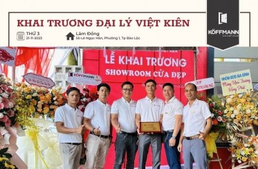 Bùng nổ khai trương - Đại lý Koffmann Việt Kiên, Lâm Đồng