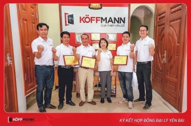 Koffmann tổ chức ký hợp đồng đại lý khu vực Lào Cai - Yên Bái - Lai Châu