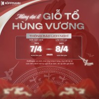 KOFFMANN - THÔNG BÁO NGHỈ LỄ GIỖ TỔ HÙNG VƯƠNG 2025 