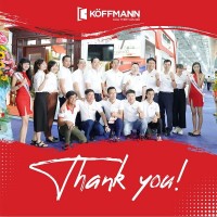 Thư cảm ơn quý khách hàng tham quan gian hàng KOFFMANN tại triễn lãm VIETBUILD TP HCM 2022