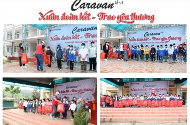 Zingnews.vn Koffmann tổ chức 'Xuân đoàn kết - Trao yêu thương' cho các em nhỏ tại Cao Bằng