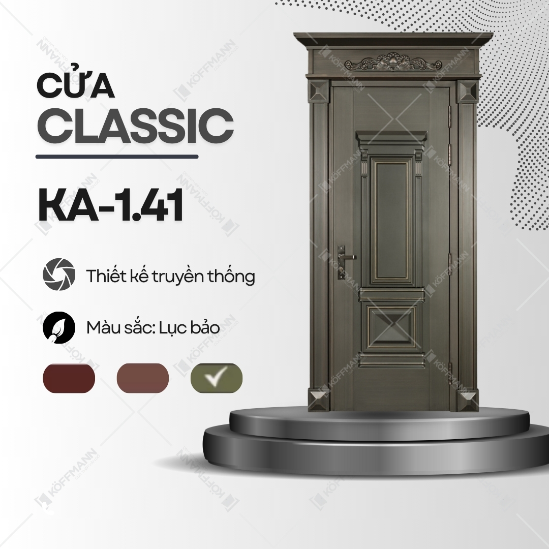 Cửa thép Classic KA-1.41