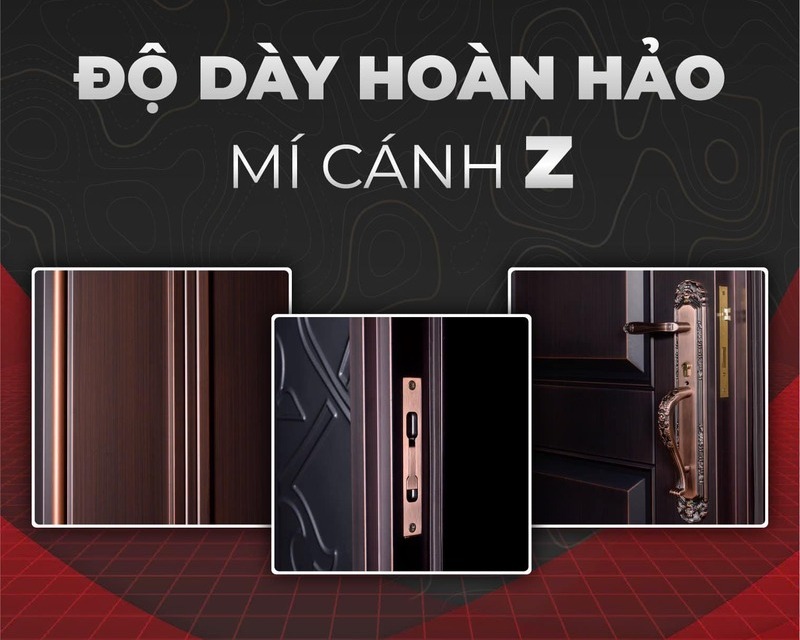 Cấu Trúc Mí Cánh Chữ Z - Tối Ưu Khả Năng Cách Âm, Cách Nhiệt