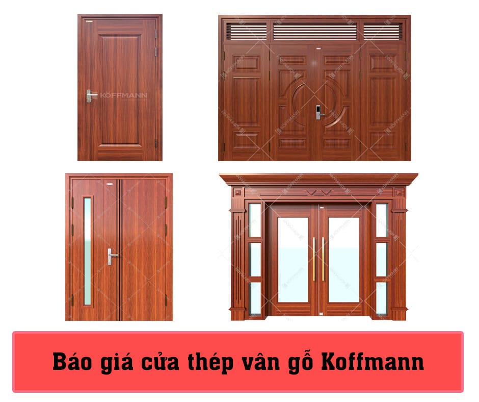 Quý khách nên nhận báo giá trực tiếp từ Koffmann