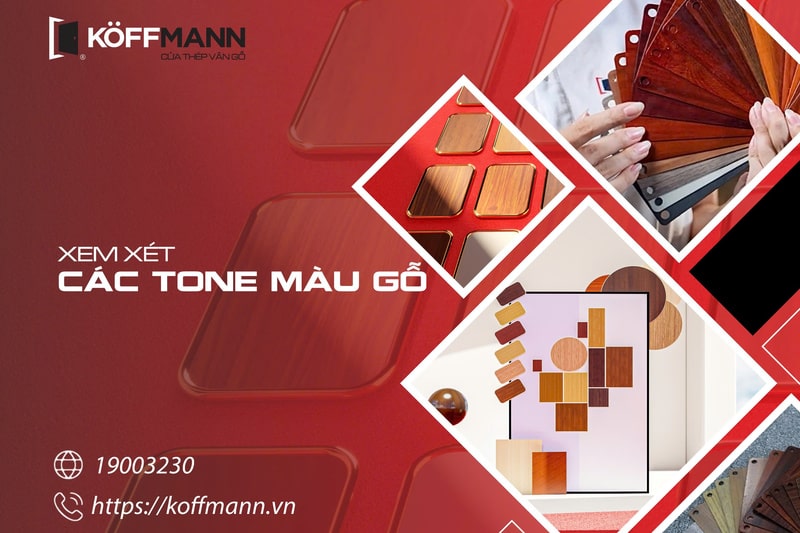 Tone màu gỗ tự nhiên mang đến cảm giác ấm áp gần gũi