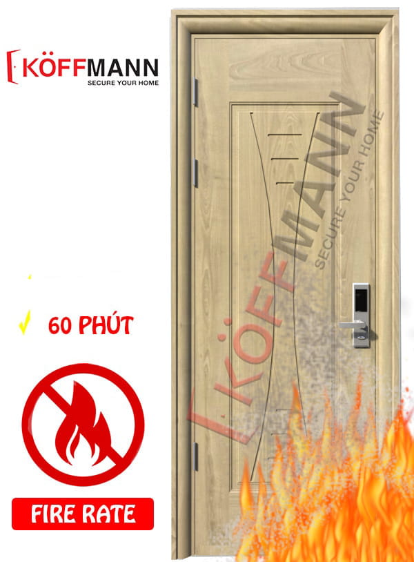 Cửa chống cháy Koffmann với những khả năng chống chịu nhiệt cao