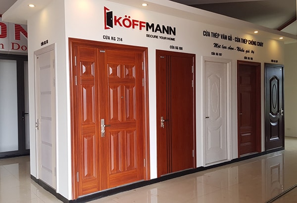 Cửa thép vân gỗ Koffmann lần đầu xuất hiện tại Phú Quốc