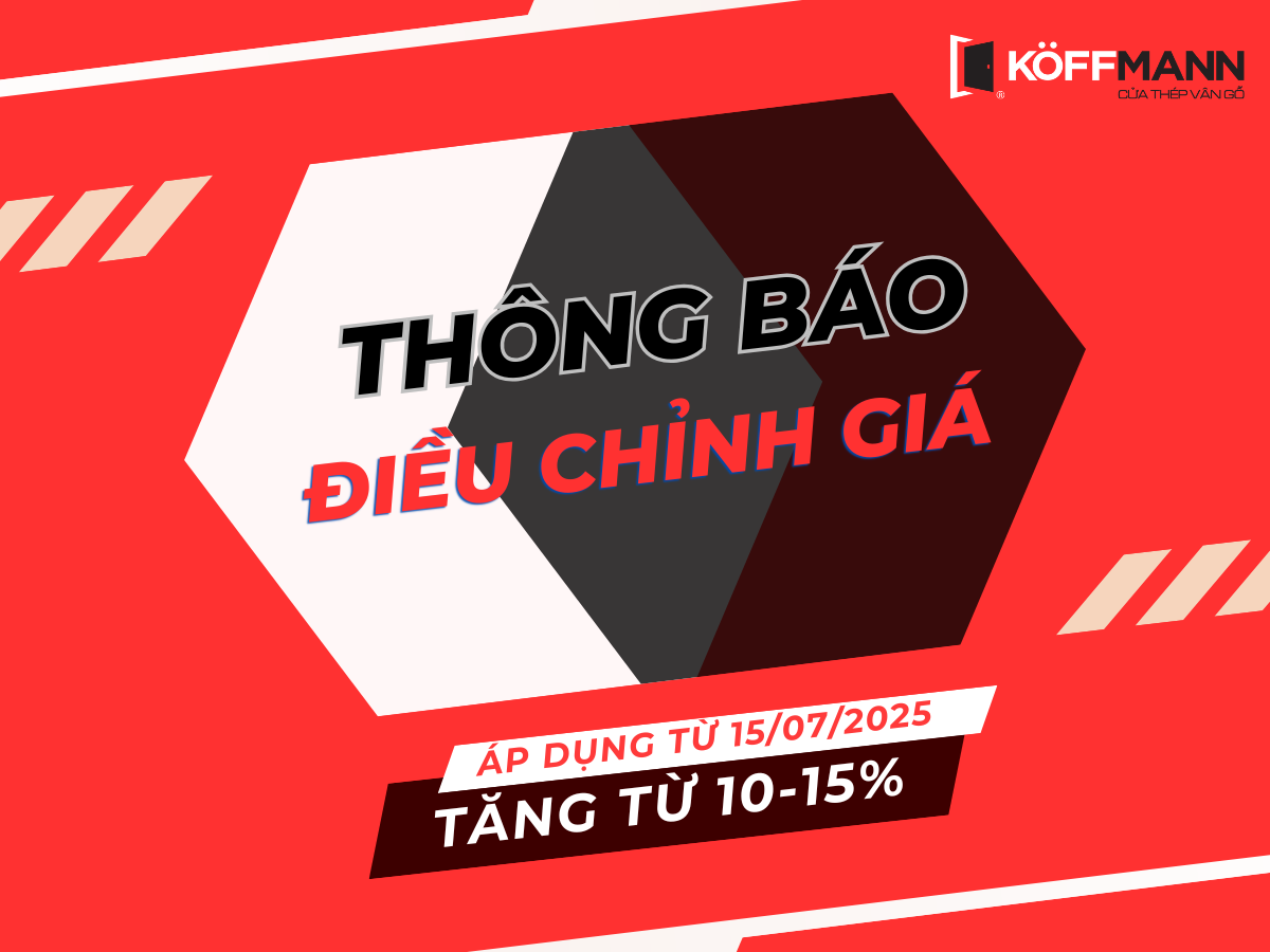 Thông báo điều chỉnh giá bán sản phẩm từ ngày 15 tháng 7 năm 2025