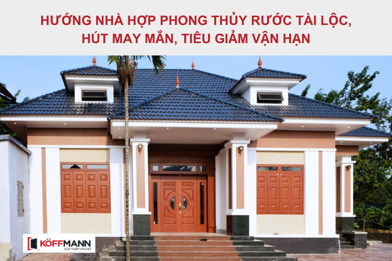 Hướng nhà hợp phong thủy mang lại nhiều lợi ích cho gia chủ và các thành viên trong gia đình