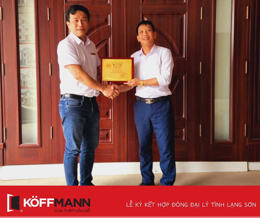 Ký kết hợp đồng đại lý Koffmann khu vực Lạng Sơn