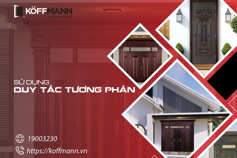 Sự tương phản tạo nên điểm nhấn độc đáo