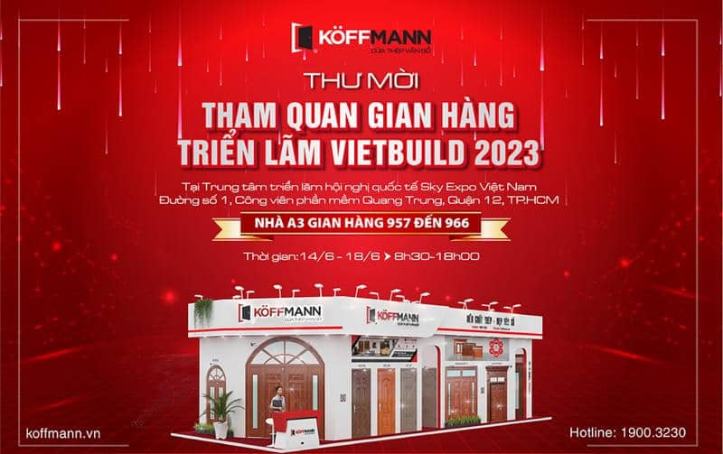 Thư mời tham gia triển lãm Vietbuild Hồ Chí Minh tháng 06/2023