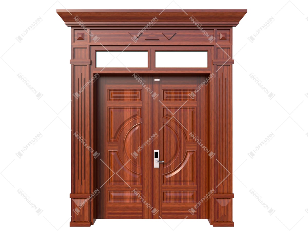 Cửa thép vân gỗ Luxury KL-22.01-2TK