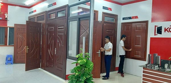 Đại lý phân phối cửa thép vân gỗ Koffmann tại Nam Định