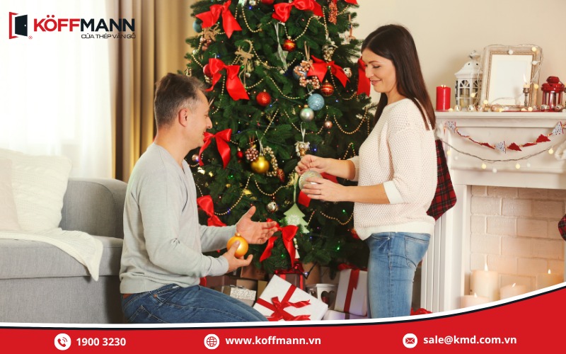 Các lưu ý khi trang trí giáng sinh trong nhà