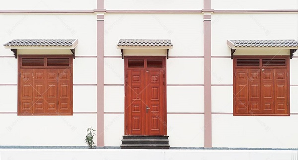 mẫu cửa sổ ô thoáng 4 cánh