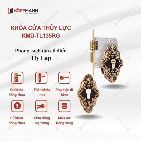 KHÓA CỬA THỦY LỰC KMD-TL135RG