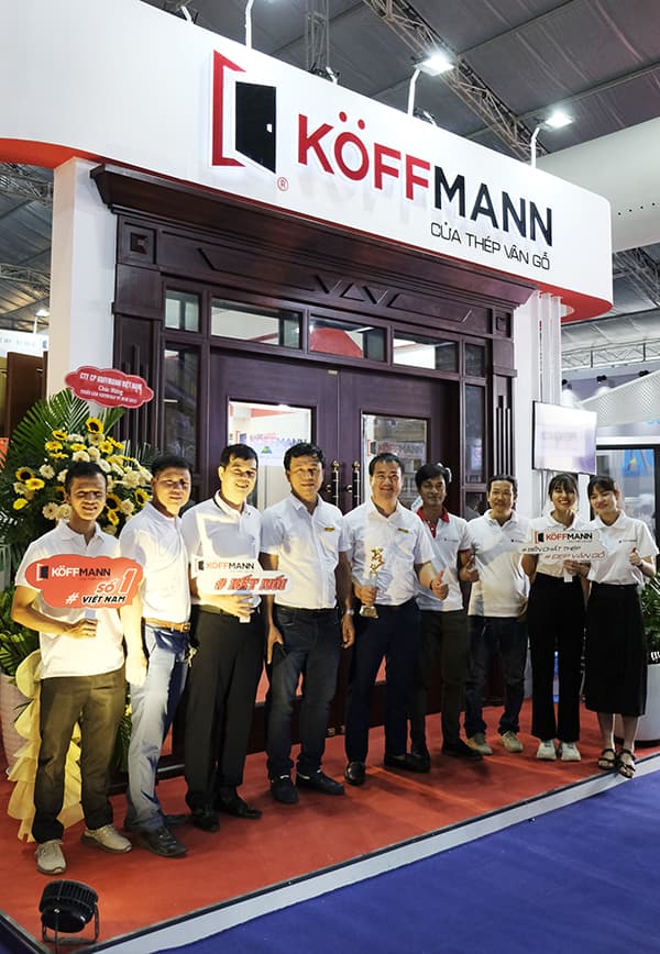 Koffmann tại triển lãm Quốc tế VIETBUILD TP HCM 2022