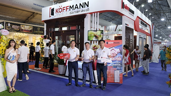 Koffmann tại triển lãm Quốc tế VIETBUILD TP HCM 2022