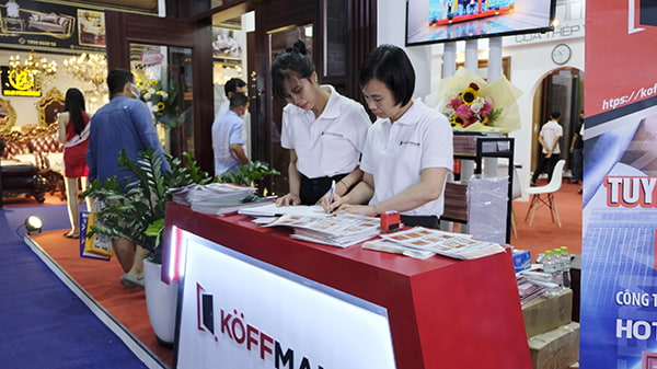 cửa Koffmann tại triển lãm Quốc tế VIETBUILD TP HCM 2022