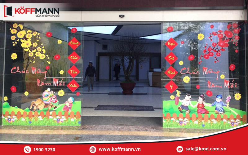 Vì sao nên trang trí cửa nhà ngày Tết?