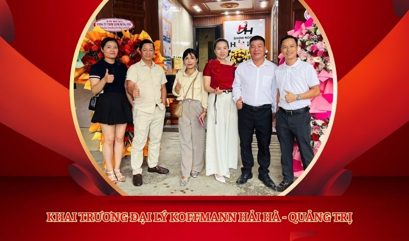 Khai trương Đại lý Koffmann Hải Hà - Quảng Trị