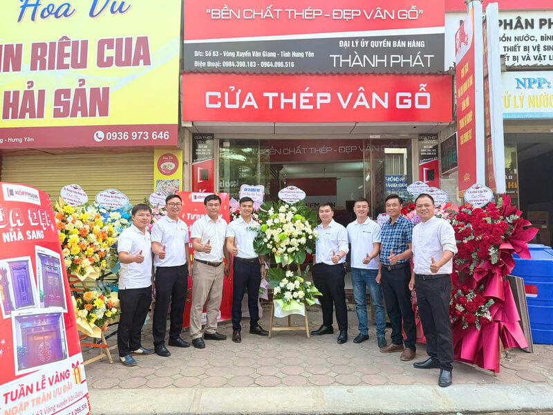 Đại lý Thành Phát Cơ Sở 2 – Mặt tiền khang trang tại Văn Giang Hưng Yên