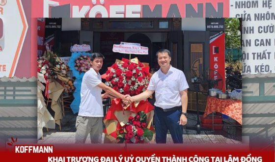 Koffmann khai trương Đại lý uỷ quyền Thành Công tại Lâm Đồng