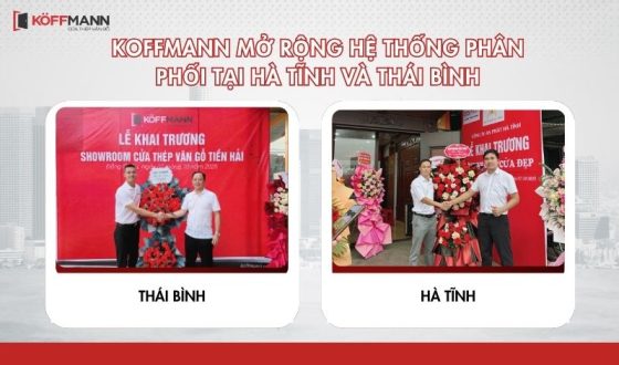 Koffmann Mở Rộng Hệ Thống Phân Phối Với Hai Điểm Đến Mới
