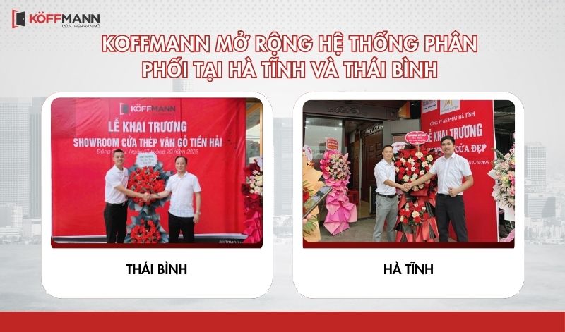 Koffmann Mở Rộng Hệ Thống Phân Phối Với Hai Điểm Đến Mới