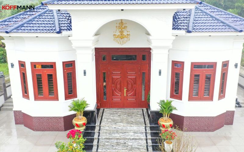 Cửa Lệch 4 Cánh: Điểm Nhấn Phá Cách Đang "Thống Trị" Kiến Trúc Hiện Đại