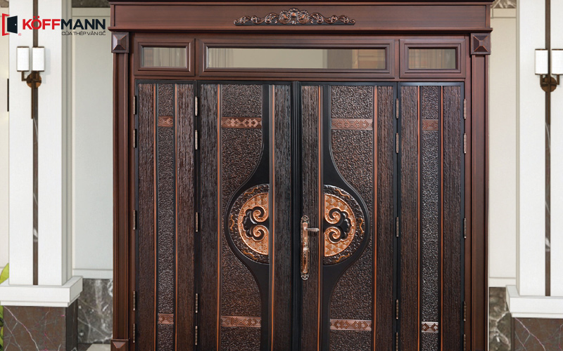 Lợi ích vượt trội khi chọn cửa thép Classic KAT-1.51