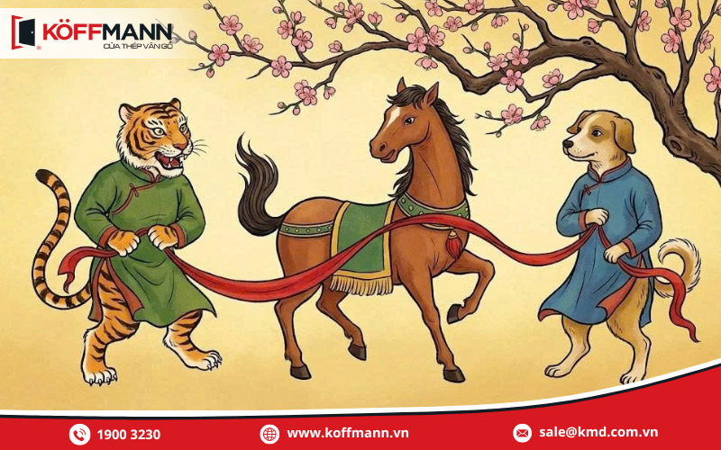 Nên chọn người thuộc Tam hợp Dần – Ngọ – Tuất