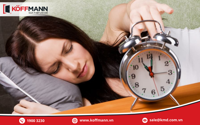 Kiêng ngủ dậy quá muộn