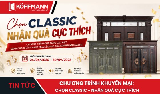 Chương trình khuyến mại: Chọn Classic – Nhận quà cực thích